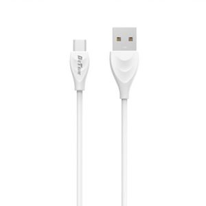 DeTech DE-24M Micro USB, Кабел за данни, 1.0m, Бял