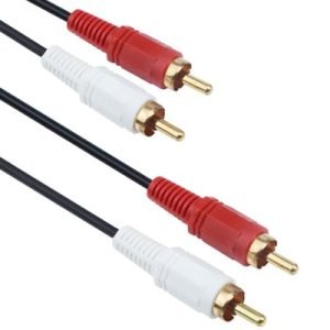 Кабел DeTech RCA - 2 чинча / 2 чинча, 1.5м, High Quality
