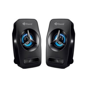 Тонколони Kisonli L-3030, 2x3W, USB, Черен