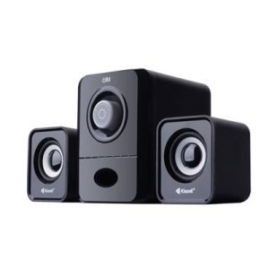 Тонколони Kisonli U-2900BT, Bluetooth, 5W+2x3W, USB, Черен