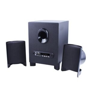 Тонколони Kisonli TM-6000U, Bluetooth, 5W+2x3W, USB, Черен