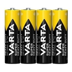 VARTA SUPER HEAVY DUTY R6/AA ЦИНКОВИ УСИЛЕНИ БАТЕРИИ 4 БР./ФОЛИО (Superlife)