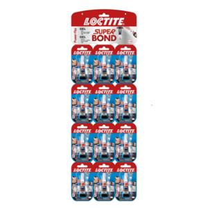 СЕКУНДНО ЛЕПИЛО LOCTITE POWER GEL 2 гр. 12 БР/БЛИСТЕР