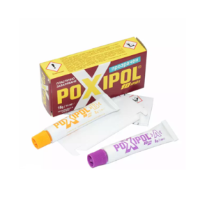 ДВУКОМПОНЕНТНО ЛЕПИЛО POXIPOL ПРОЗРАЧЕН 16 gr/14 ml 1бр.