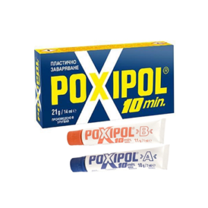 ДВУКОМПОНЕНТНО ЛЕПИЛО POXIPOL СИВ 21 gr/14 ml 1бр.