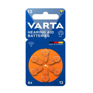 VARTA 13/PR13/PR48 батерии за слухови апарати 6БР./БЛ.