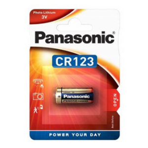 PANASONIC CR123 Photo Lithium  БАТЕРИЯ 1БР./БЛ.