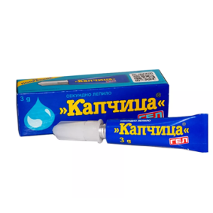 СЕКУНДНО ЛЕПИЛО КАПЧИЦА гел 3гр. 1бр.