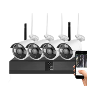 Комплект с 4 безжични камери LYLU 5G  и NVR устройство