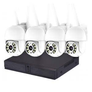 Комплект с 4 броя WiFi 5Mpx безжични камери и 8 канален DVR LYLU 5G