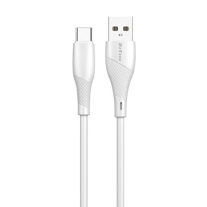 DeTech DE-44C3, Type-C, Кабел за данни, 3.0m, Бял