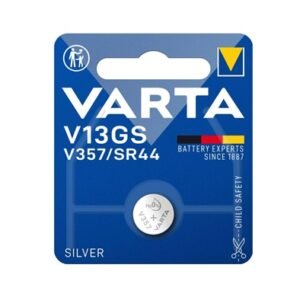 Сребърна батерия VARTA SR44, 4176, V13GS/V357, 1 БР./БЛ.